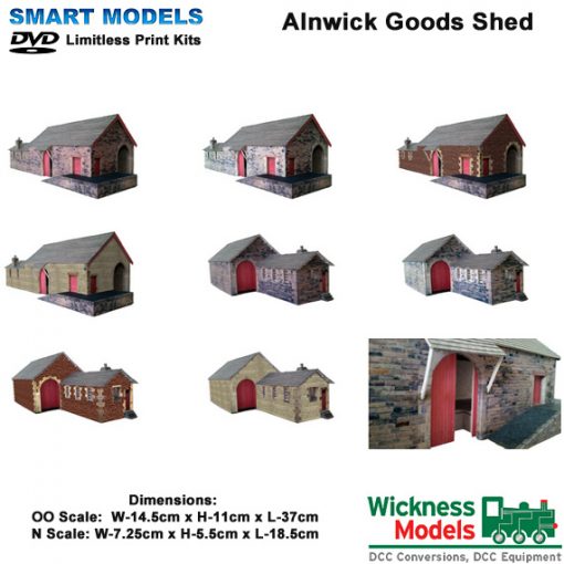 Alnwick Goods Shed Grey Stone N Gauge - Image 3