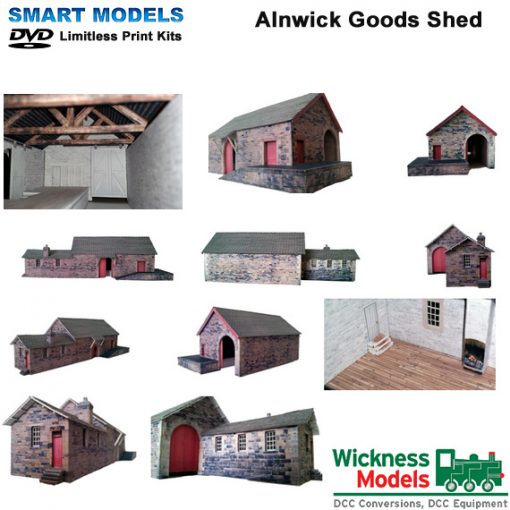 Alnwick Goods Shed Grey Stone N Gauge - Image 2