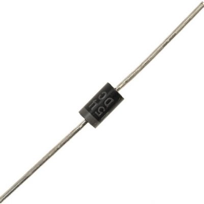 DC Components 1N5401 3A 100V Silicon Rectifier Diode (2 Pack)